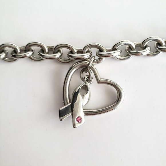 Breast cancer awareness bracelet - CIBC - Picture 1 of 7